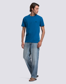T-SHIRT À COL ROND AVEC LOGO
