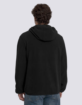 VESTE HOMME EN POLAIRE ZIPPÉE À CAPUCHE