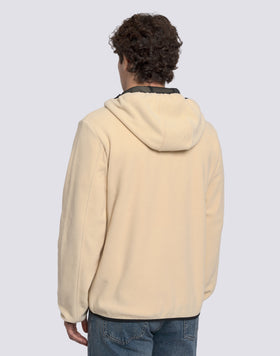 GIACCA UOMO IN PILE FULL ZIP CON CAPPUCCIO