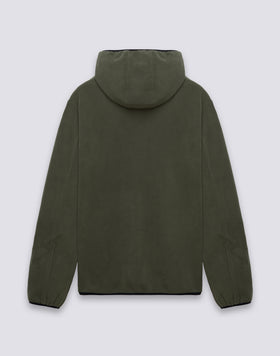 VESTE HOMME EN POLAIRE ZIPPÉE À CAPUCHE