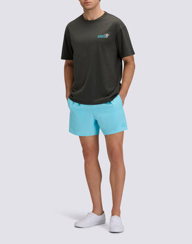 T-SHIRT HOMME À COL ROND AVEC IMPRIMÉ ET BRODERIE SUNDEK CALIFORNIA 1958