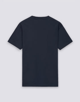 T-SHIRT HOMME À COL ROND AVEC LOGO IMPRIMÉ VERTICAL
