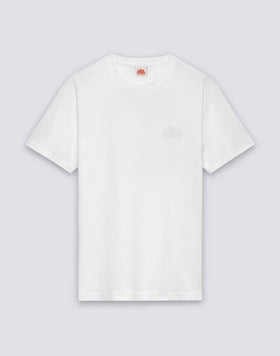 T-SHIRT HOMME À COL ROND AVEC LOGO EN RELIEF
