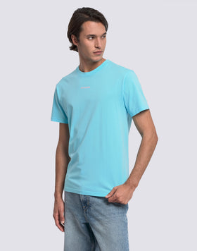 MEN'S T-SHIRT WITH TRIPPING PALM PRINT