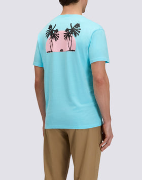 CAMISETA DE HOMBRE CON ESTAMPADO TRIPPING PALM