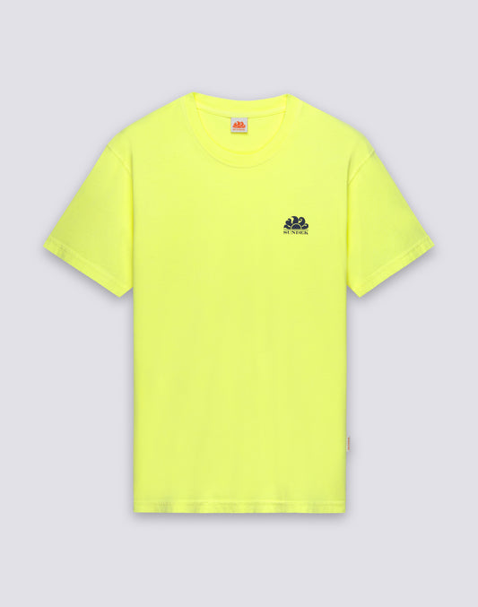 T-SHIRT HOMME À COL ROND, TEIN EN PIÈCE