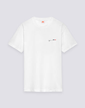 T-SHIRT HOMME À COL ROND AVEC IMPRIMÉ SURF VIEILLE SCHOOL