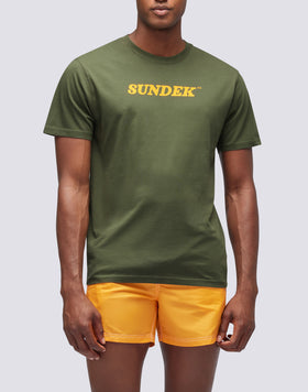 CAMISETA DE CUELLO REDONDO CON LOGOTIPO