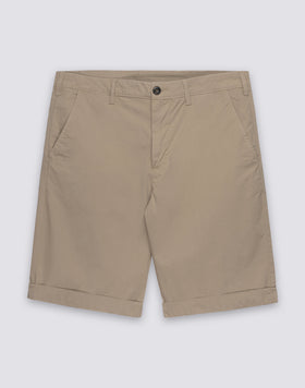 MEN'S GARMENT-DYED STRETCH POPLIN WALKSHORT