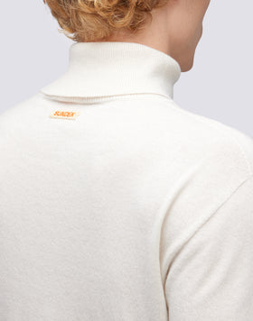 MAGLIONE A COLLO ALTO MISTO CASHMERE