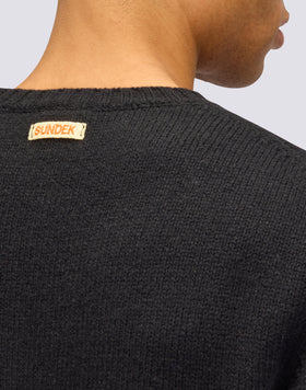 PULL COL ROND HOMME EN LAINE MÉRINOS ET CACHEMIRE