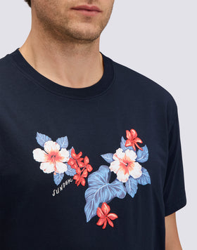 FLORAL PRINT CAPSULE T-SHIRT