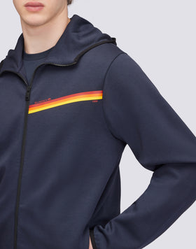 SUNDEK 1958 SWEAT À CAPUCHE TRICOLORE