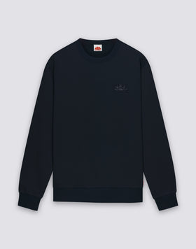 SWEAT-SHIRT HOMME À COL ROND EN COTON INTERLOCK RECYCLÉ