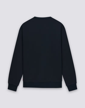SWEAT-SHIRT HOMME À COL ROND EN COTON INTERLOCK RECYCLÉ