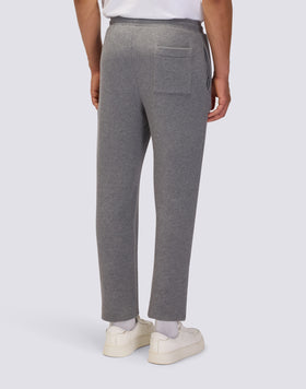 MEN'S ELASTIC WAIST SUIT PANTS