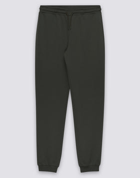 PANTALON LONG À TAILLE ÉLASTIQUE POUR HOMME EN COTON INTERLOCK RECYCLÉ