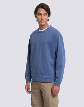 SWEAT-SHIRT HOMME À COL ROND TEIN EN PIÈCE