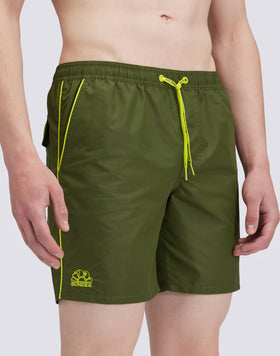 SHORT DE BAIN MEDIUM AVEC TAILLE ÉLASTIQUE