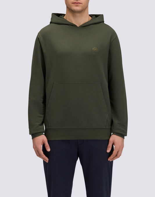 SWEAT-SHIRT DÉGASTÉ POUR HOMME AVEC CAPUCHE ET POCHE KANGOUROU