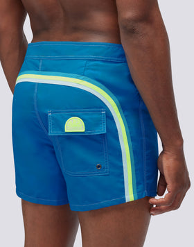 MAILLOT DE BAIN COURT À TAILLE FIXE EN POLY LÉGER