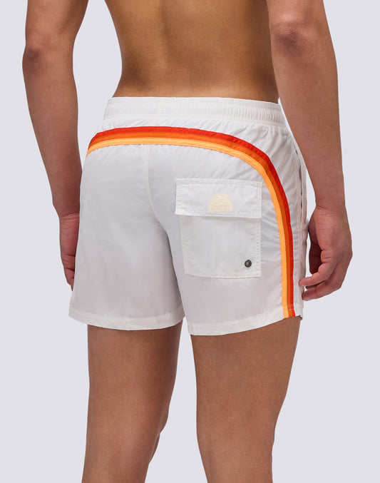 MAILLOT DE BAIN COURT MEMORY À TAILLE ÉLASTIQUE