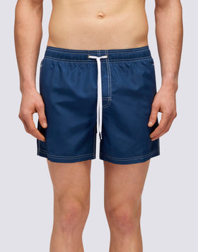 MAILLOT DE BAIN COURT TAILLE ÉLASTIQUE POLYESTER RECYCLÉ REPREVE®