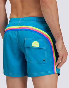 TRAJE DE BAÑO CORTO CINTURA ELÁSTICA POLIÉSTER RECICLADO REPREVE®