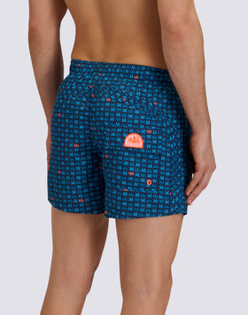 BAÑADOR DE HOMBRE DE CINTURA ELÁSTICA, DE POLIÉSTER RECICLADO REPREVE® CON ESTAMPADO SUNCRAB