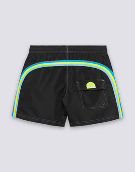 BAÑADOR CORTO CON CINTURA ELÁSTICA TAFETA ICÓNICA