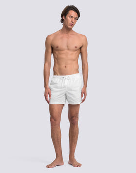 ICONIC TAFFETA SHORT SWIMSHORTS WITH ELASTIC WAIST 