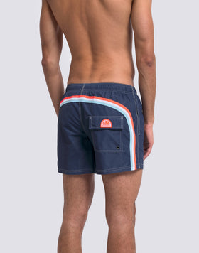 ICONIC TAFFETA SHORT SWIMSHORTS WITH ELASTIC WAIST 