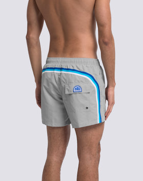 MAILLOT DE BAIN COURT À TAILLE ÉLASTIQUE ICONIC TAFFETA