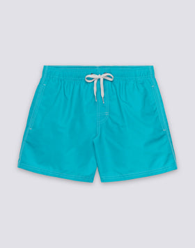 SHORT DE BAIN À TAILLE ÉLASTIQUE TAFFETA ICONIQUE