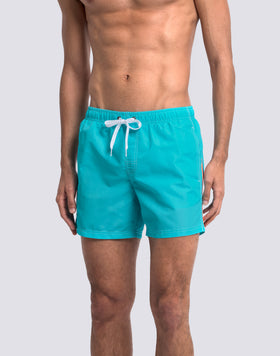 SHORT DE BAIN À TAILLE ÉLASTIQUE TAFFETA ICONIQUE