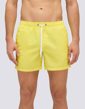 MAILLOT DE BAIN COURT À TAILLE ÉLASTIQUE ICONIC TAFFETA