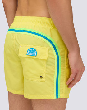 MAILLOT DE BAIN COURT À TAILLE ÉLASTIQUE ICONIC TAFFETA