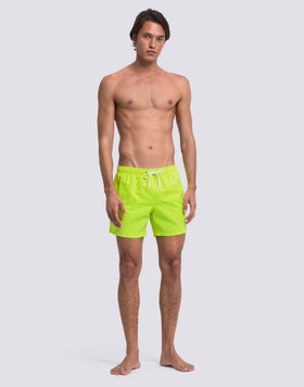 SHORT DE BAIN À TAILLE ÉLASTIQUE TAFFETA ICONIQUE
