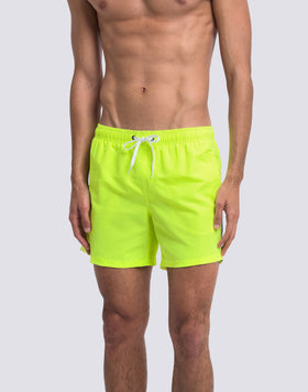 SHORT DE BAIN À TAILLE ÉLASTIQUE TAFFETA ICONIQUE