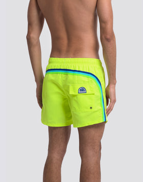 SHORT DE BAIN À TAILLE ÉLASTIQUE TAFFETA ICONIQUE