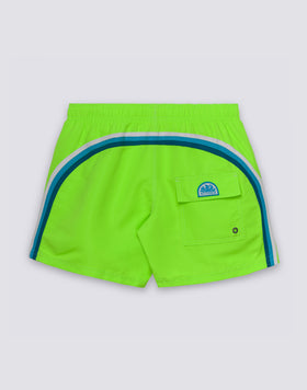 BAÑADOR CORTO CON CINTURA ELÁSTICA TAFETA ICÓNICA