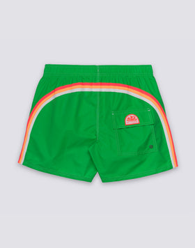 MAILLOT DE BAIN COURT À TAILLE ÉLASTIQUE ICONIC TAFFETA