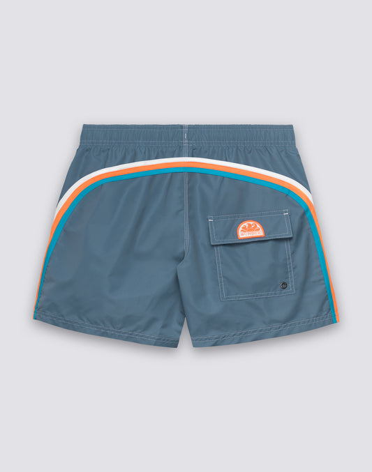 MAILLOT DE BAIN COURT À TAILLE ÉLASTIQUE ICONIC TAFFETA