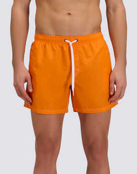 ICONIC TAFFETA MEN'S SHORT ELASTIC WAIST SWIMSHORTS