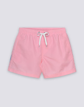 SHORT DE BAIN À TAILLE ÉLASTIQUE TAFFETA ICONIQUE
