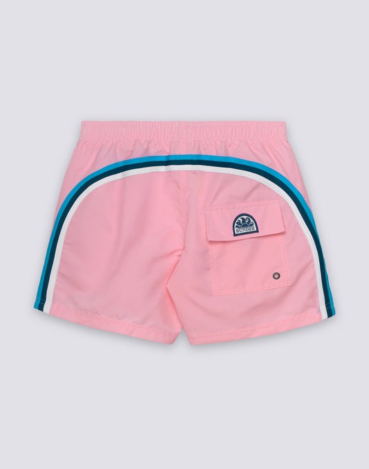 SHORT DE BAIN À TAILLE ÉLASTIQUE TAFFETA ICONIQUE