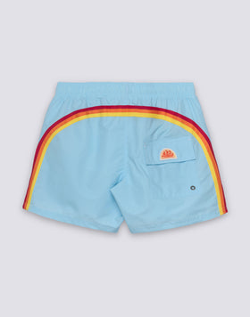 MAILLOT DE BAIN COURT À TAILLE ÉLASTIQUE ICONIC TAFFETA