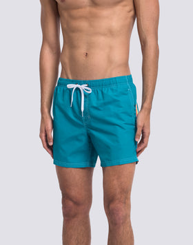 MAILLOT DE BAIN COURT À TAILLE ÉLASTIQUE ICONIC TAFFETA