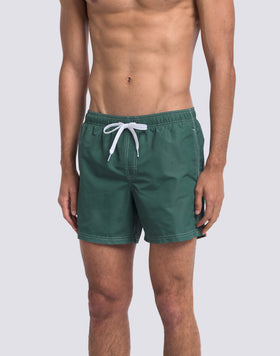 SHORT DE BAIN À TAILLE ÉLASTIQUE TAFFETA ICONIQUE
