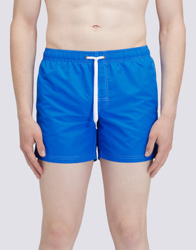 ICONIC TAFFETA SHORT SWIM SHORTS WITH AN ELASTICATED WAISTBAND